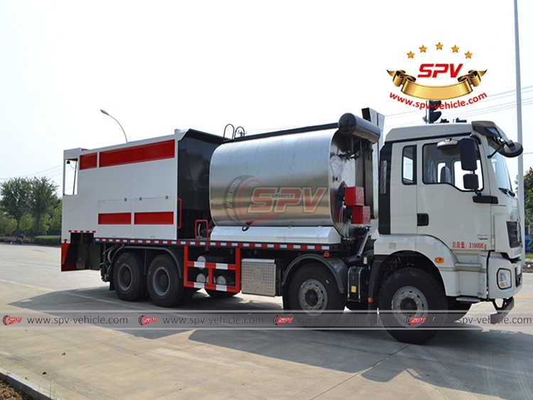 SPV Vehicle - Asphalt Synchronous Chip Sealer Truck - RF SPV Vehicle - Asphalt Synchronous Chip Sealer Truck - RF